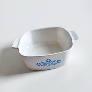 Corning Ware A-1-1/2-B Dish for Bakers; Blue Cornflower 1.5L Casserole